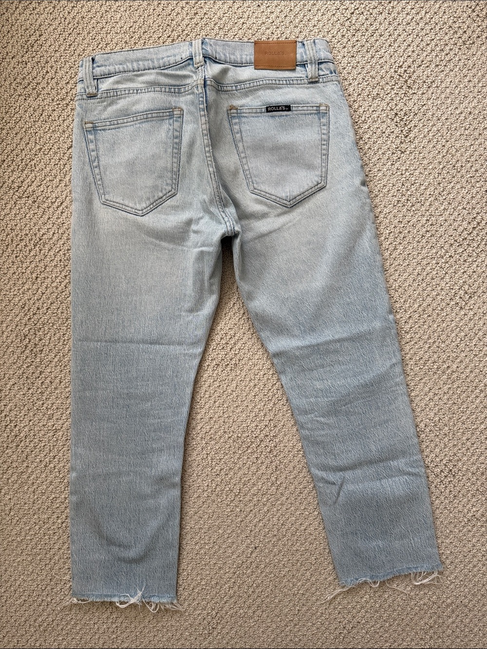 ROLLA'S Relaxo Chop - Men’s Light Blue Relaxed Jeans - Picture 5 of 5